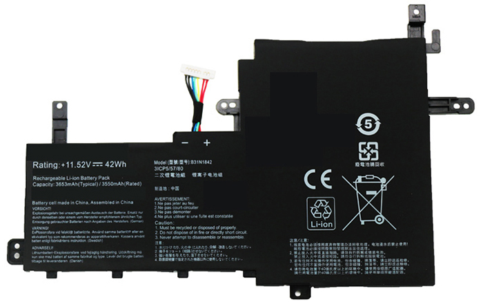 Recambio de Batería para ordenador portátil  Asus VivoBook-15-S533UA-Series