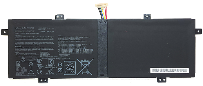 Recambio de Batería para ordenador portátil  ASUS BX431FA