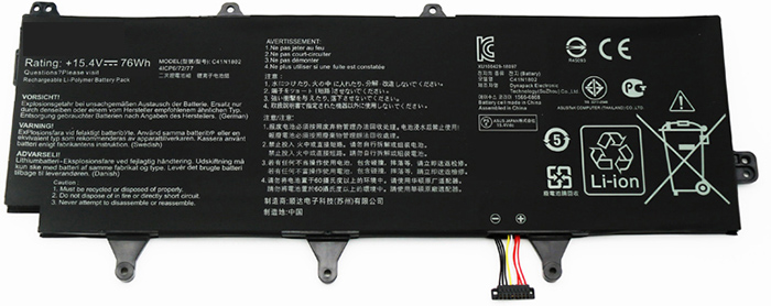 Recambio de Batería para ordenador portátil  ASUS ROG-ZEPHYRUS-S-GX701GX-Series