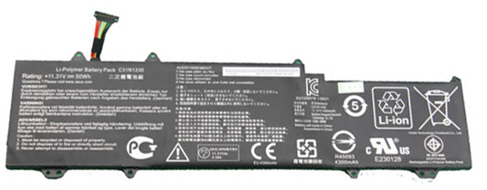 Recambio de Batería para ordenador portátil  ASUS C31N1330