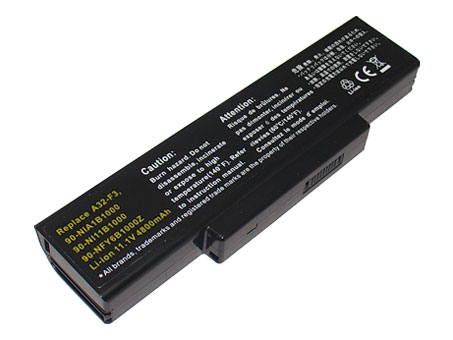 Recambio de Batería para ordenador portátil  ASUS F3 Series