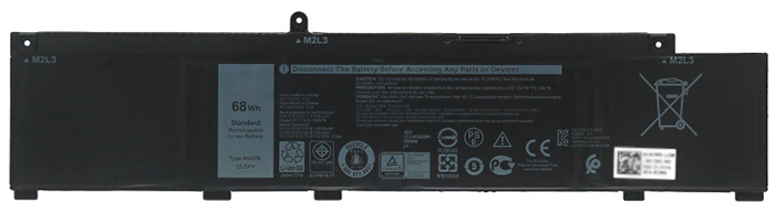 Recambio de Batería para ordenador portátil  Dell MV07R