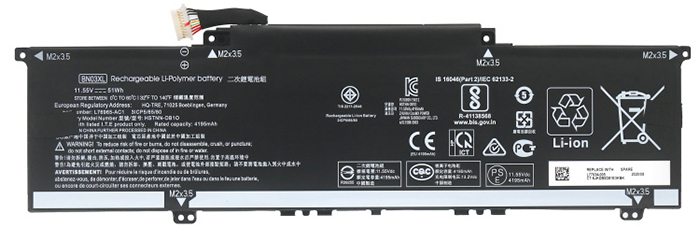 Recambio de Batería para ordenador portátil  HP ENVY-15-ed0000-x360
