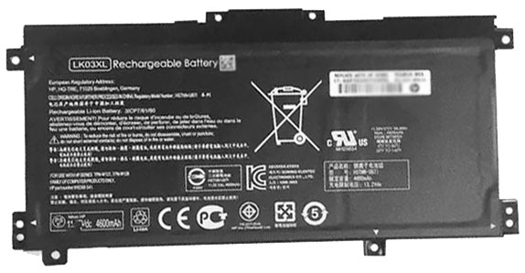 Recambio de Batería para ordenador portátil  HP Envy-X360-15-BP104NG