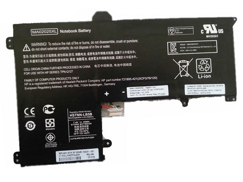 Recambio de Batería para ordenador portátil  HP MA02025XL