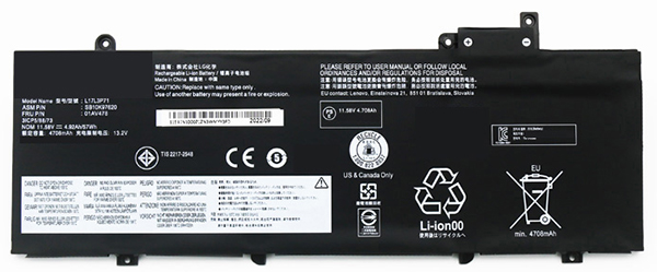Recambio de Batería para ordenador portátil  Lenovo ThinkPad-T480S