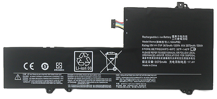 Recambio de Batería para ordenador portátil  lenovo L16C4PB2