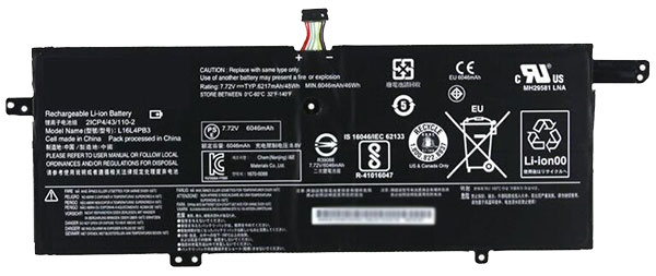 Recambio de Batería para ordenador portátil  LENOVO IdeaPad-720S-13ARR(81BR)