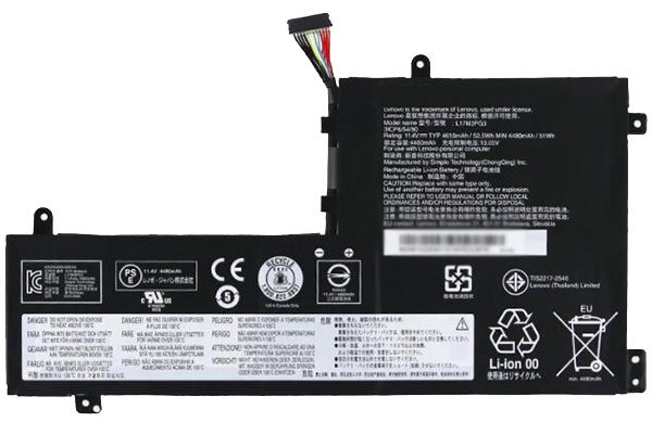 Recambio de Batería para ordenador portátil  LENOVO L17C3PG1
