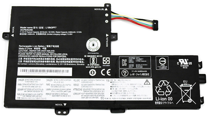 Recambio de Batería para ordenador portátil  Lenovo L18C3PF7