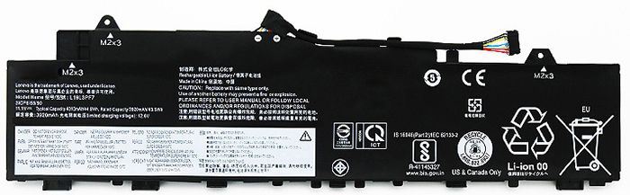 Recambio de Batería para ordenador portátil  lenovo IdeaPad-5-14ARE05-Series