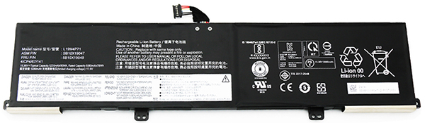 Recambio de Batería para ordenador portátil  lenovo L19L4P71