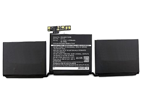 Recambio de Batería para ordenador portátil  APPLE MacBook-Pro-Core-I5-2.0-13-inch-A1708(Late-2016)