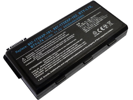 Recambio de Batería para ordenador portátil  MSI CX705MX