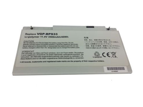 Recambio de Batería para ordenador portátil  SONY VGP-BPS33