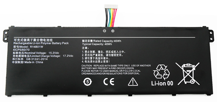 Recambio de Batería para ordenador portátil  XIAOMI RedmiBook-16-AMD-Ryzen-R5