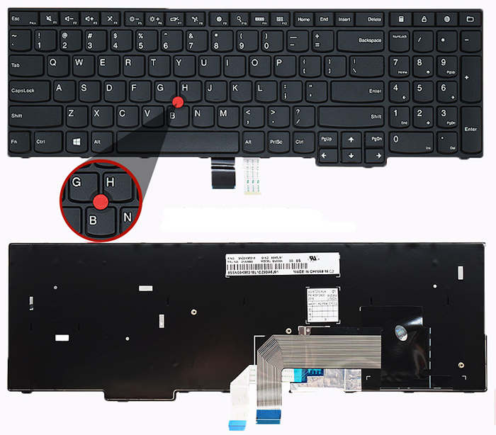 Recambio de teclado  LENOVO ThinkPad-E560C-Series
