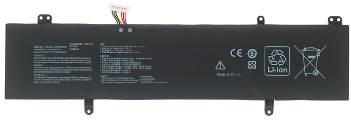Recambio de Batería para ordenador portátil  Asus B31N1707