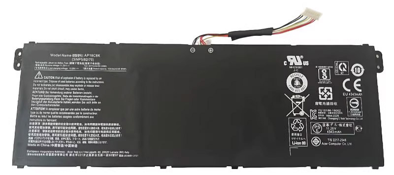 Recambio de Batería para ordenador portátil  Acer AP18C4K