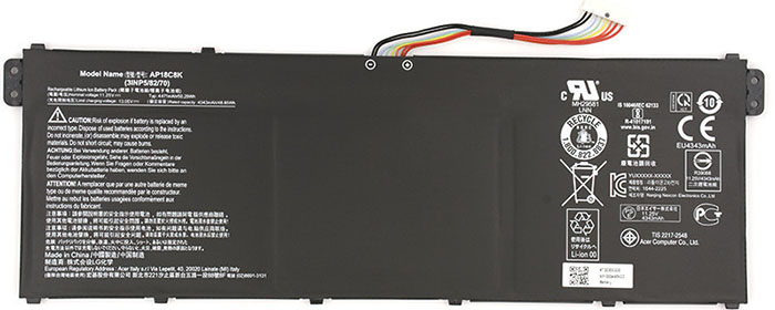 Recambio de Batería para ordenador portátil  acer N17W7