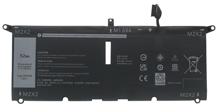 Recambio de Batería para ordenador portátil  DELL XPS-13-9370-Series