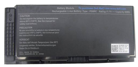 Recambio de Batería para ordenador portátil  dell Precision M6600 series