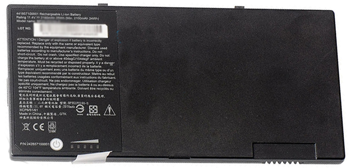 Recambio de Batería para ordenador portátil  GETAC G8M3X2