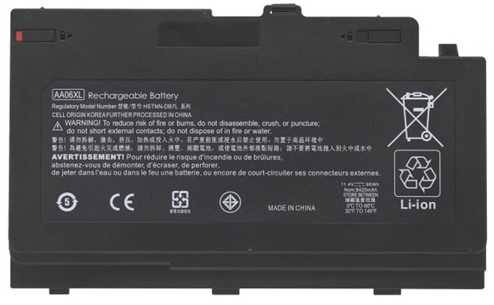 Recambio de Batería para ordenador portátil  HP ZBOOK-17-G4-2EC60PA