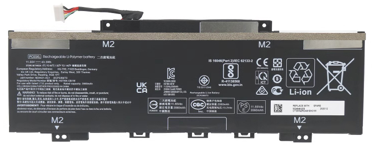 Recambio de Batería para ordenador portátil  HP Pavilion-X360-14-DH1007NL