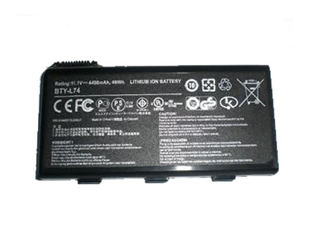 Recambio de Batería para ordenador portátil  MSI CX-600-T4343W7P