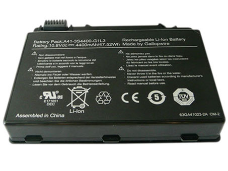 Recambio de Batería para ordenador portátil  UNIWILL A41-3S4400-C1H1