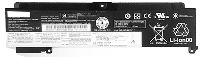 Recambio de Batería para ordenador portátil  lenovo ThinkPad-T460s