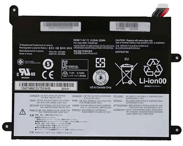 Recambio de Batería para ordenador portátil  Lenovo 42T4965