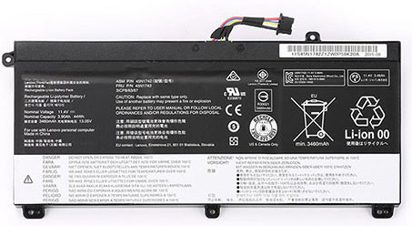 Recambio de Batería para ordenador portátil  Lenovo 45N1742