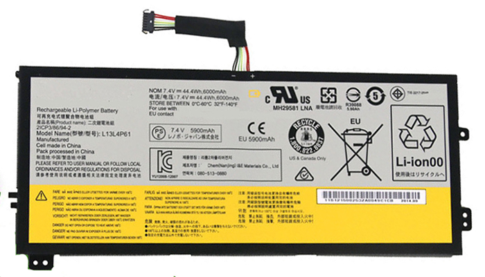 Recambio de Batería para ordenador portátil  LENOVO L13M4P61