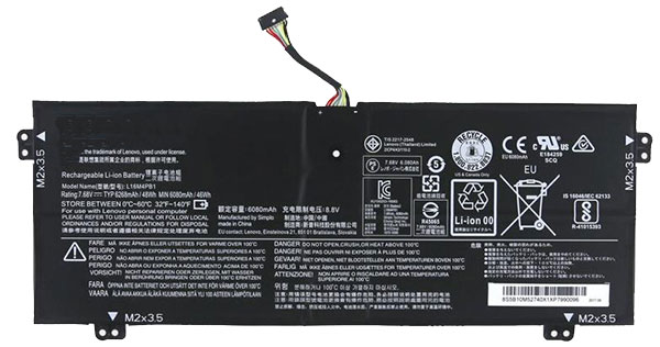 Recambio de Batería para ordenador portátil  lenovo L16C4PB1