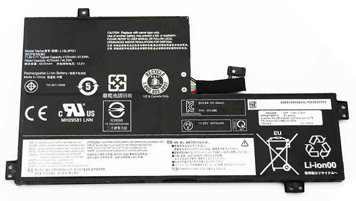 Recambio de Batería para ordenador portátil  Lenovo L19L3PG1
