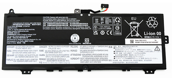 Recambio de Batería para ordenador portátil  LENOVO L21D4PG4