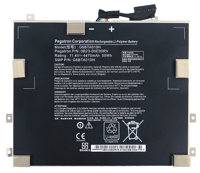 Recambio de Batería para ordenador portátil  WACOM 2DTH-W1310-Tablet